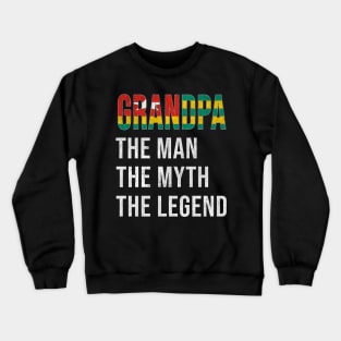 Grand Father Togan Grandpa The Man The Myth The Legend - Gift for Togan Dad With Roots From  Togo Crewneck Sweatshirt